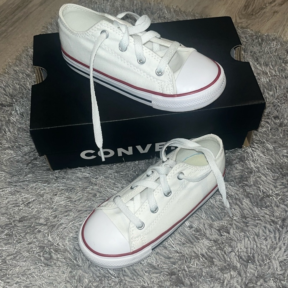 Classic White Toddler Converse